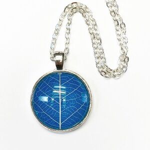 Beautiful Handmade Real Pressed Leaf Necklace